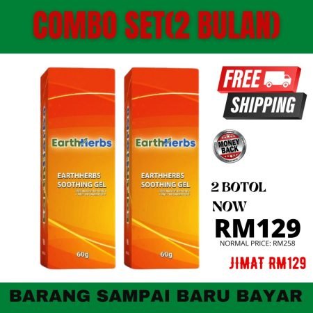 Gel EarthHerbs - Combo Set (2 Botol)