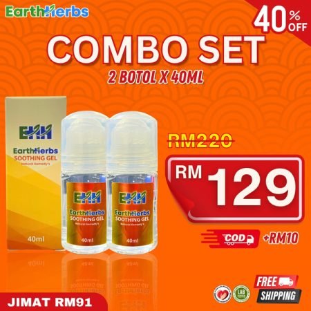 Gel EarthHerbs - Combo Set (2 Botol)