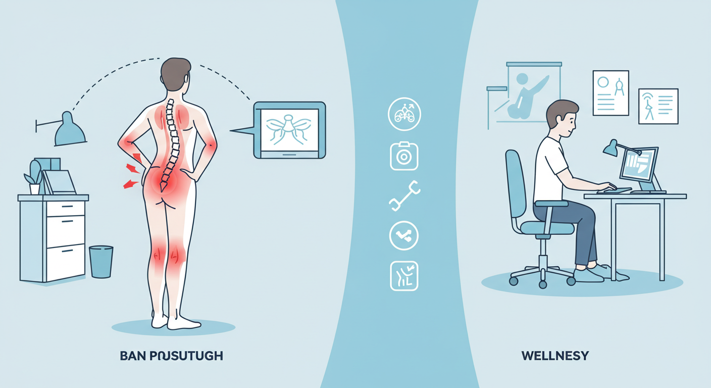 Sakit Pinggang dan Lenguh Kaki