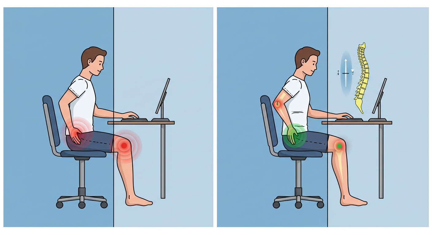 sakit pinggang dan kaki