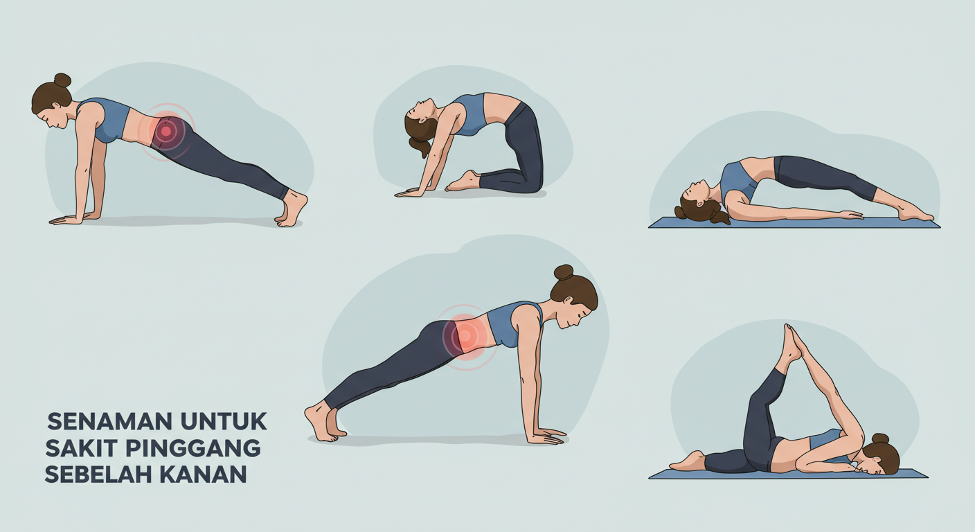 Sakit Pinggang Sebelah Kanan