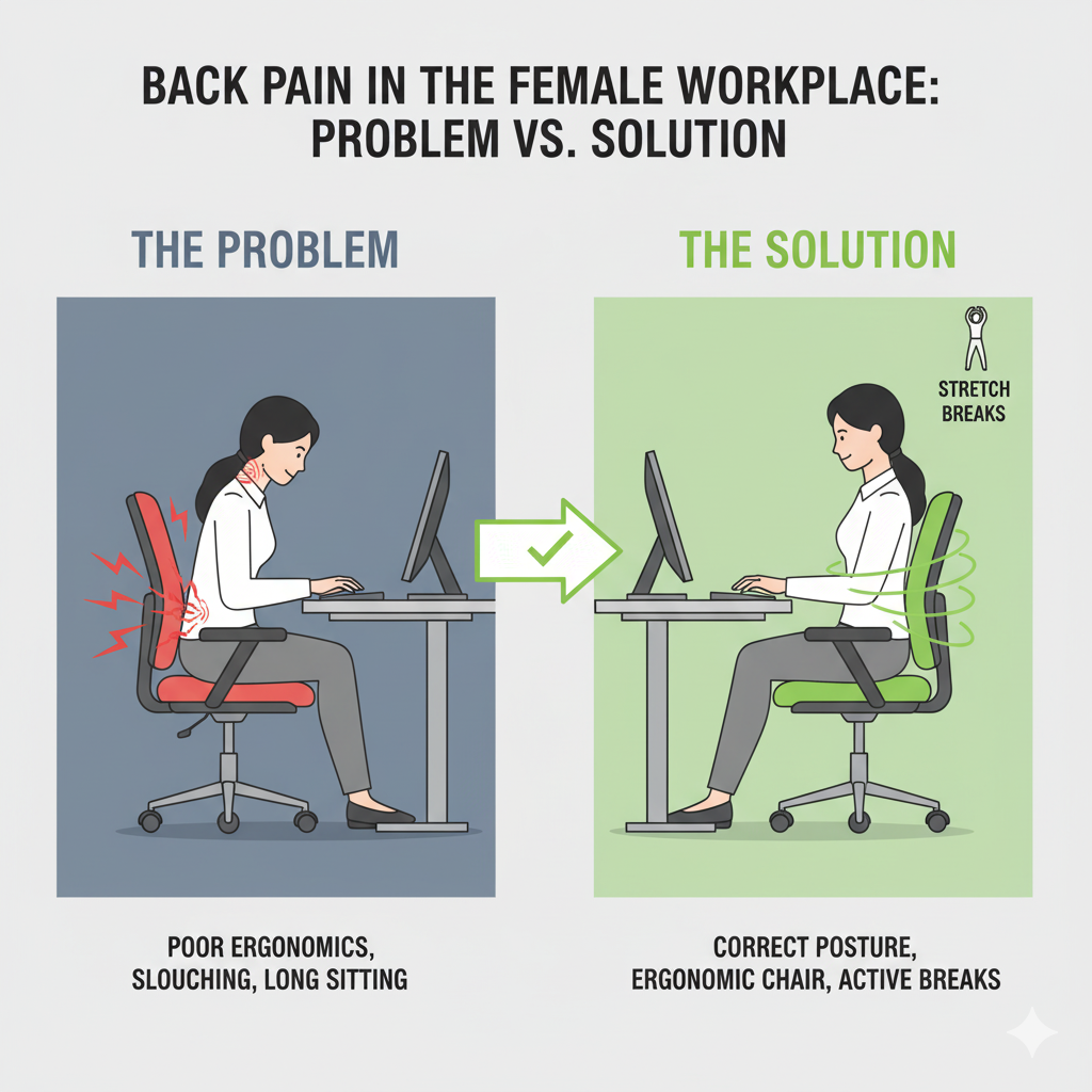 Punca Sakit Pinggang Wanita