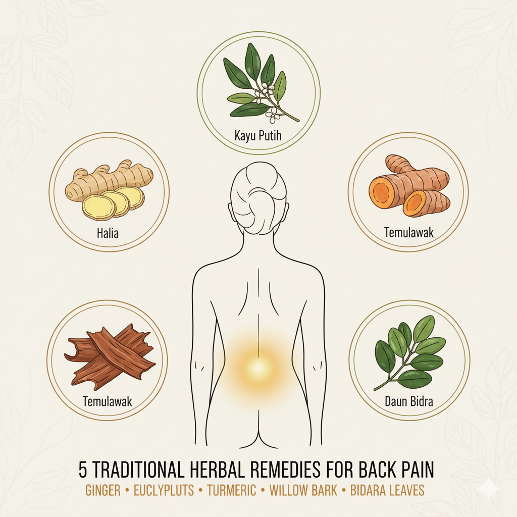 Ubat Sakit Pinggang Tradisional
