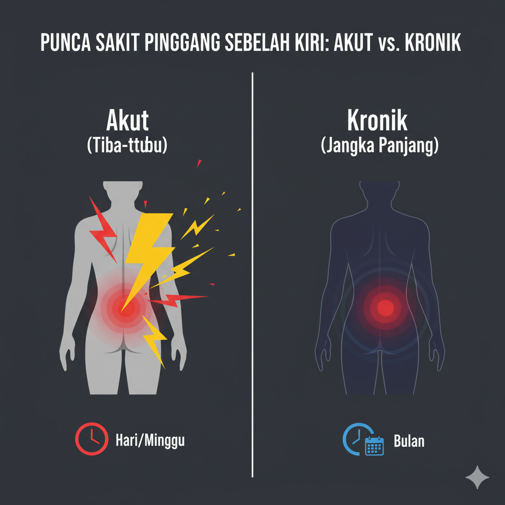 Punca Sakit Pinggang Sebelah Kiri