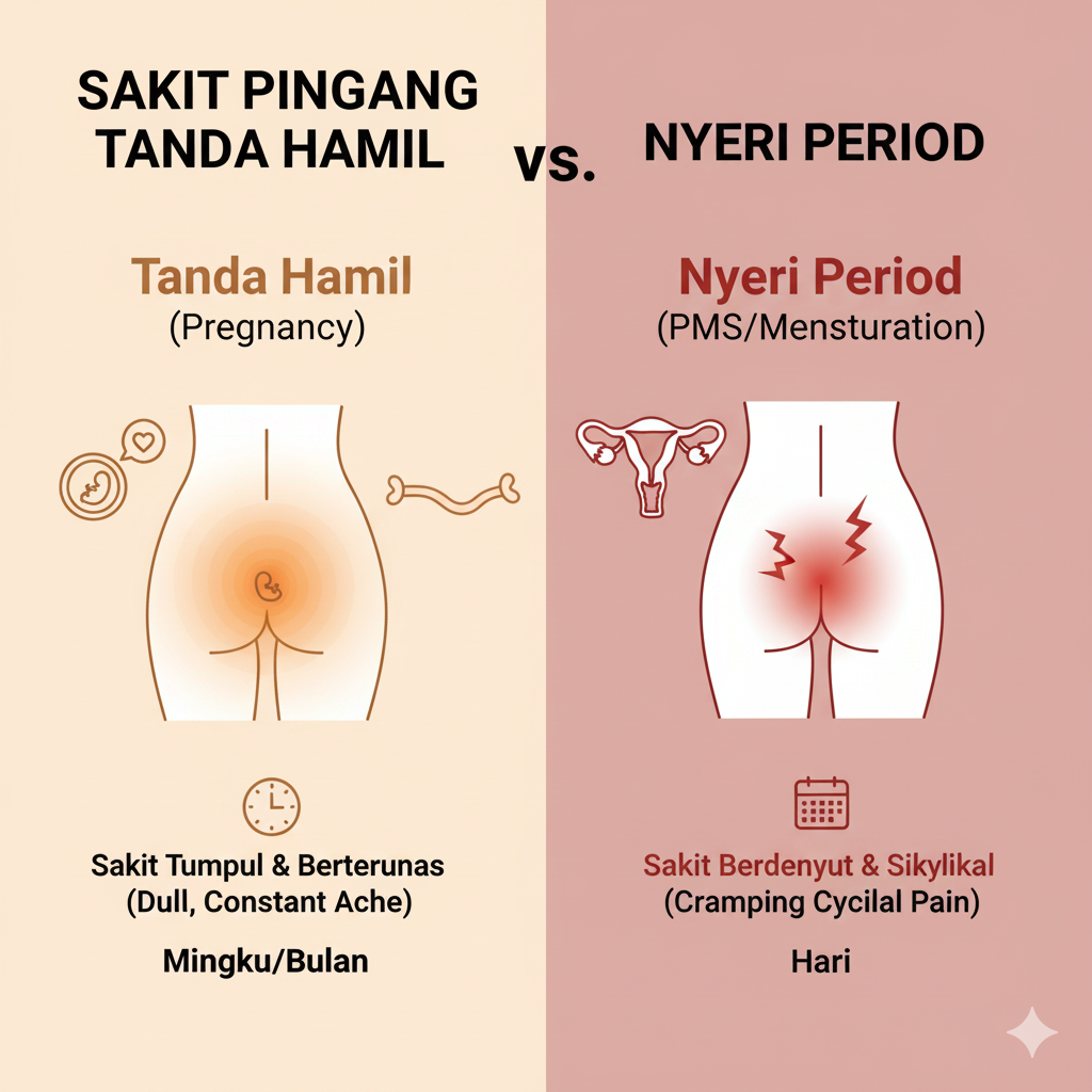 Sakit Pinggang Tanda Hamil 