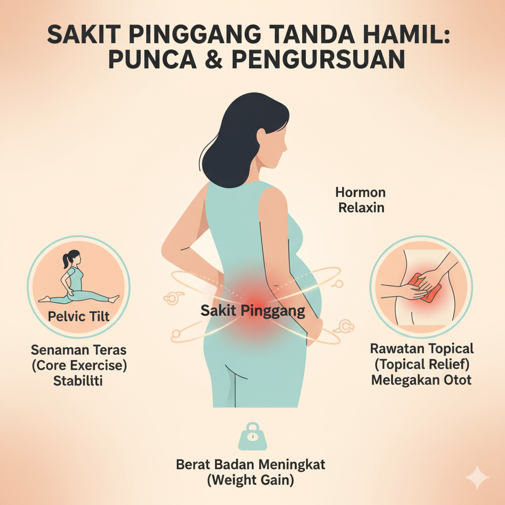Sakit Pinggang Tanda Hamil 